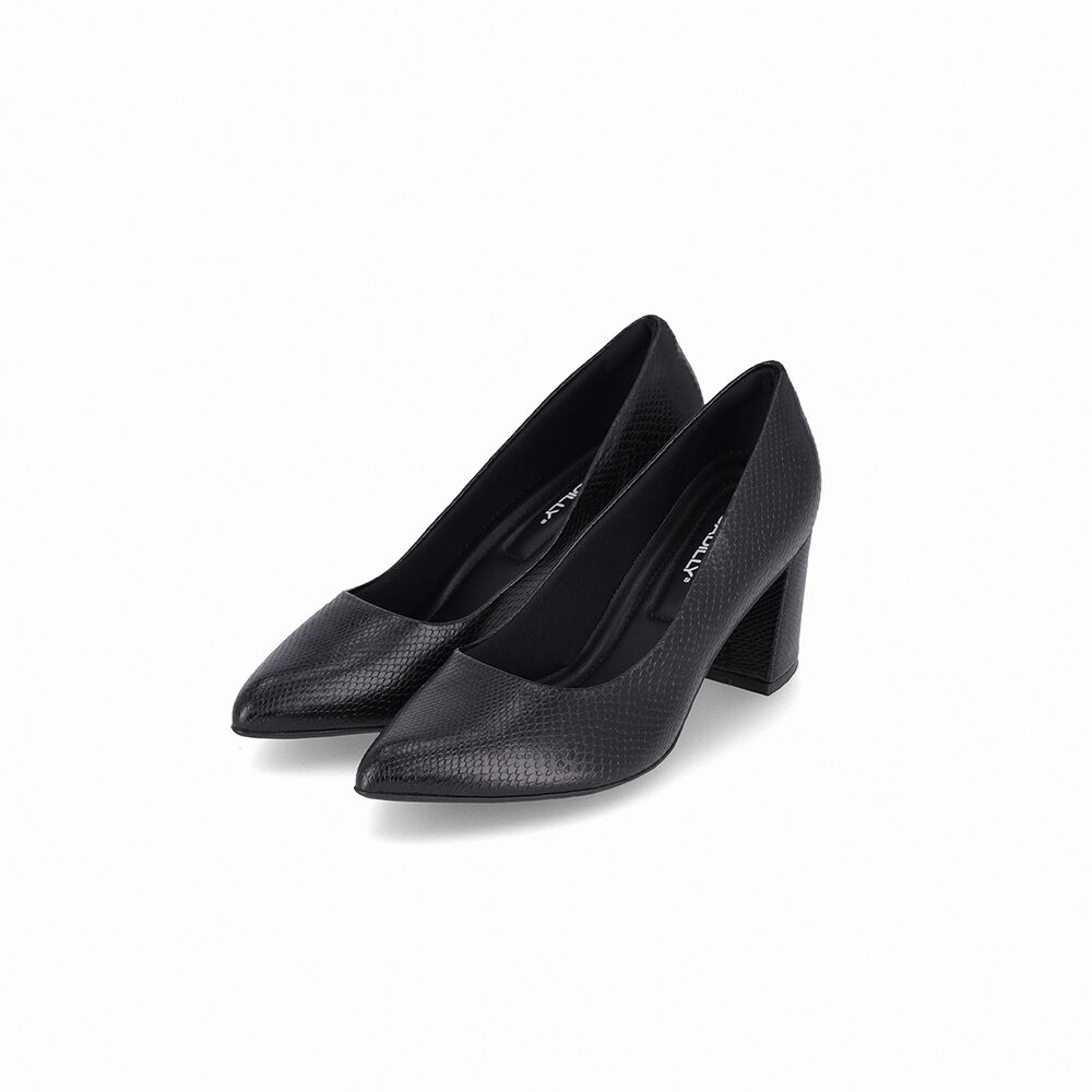 Zapato Mujer Negro/snake Luiza 442 Piccadilly image number 1.0