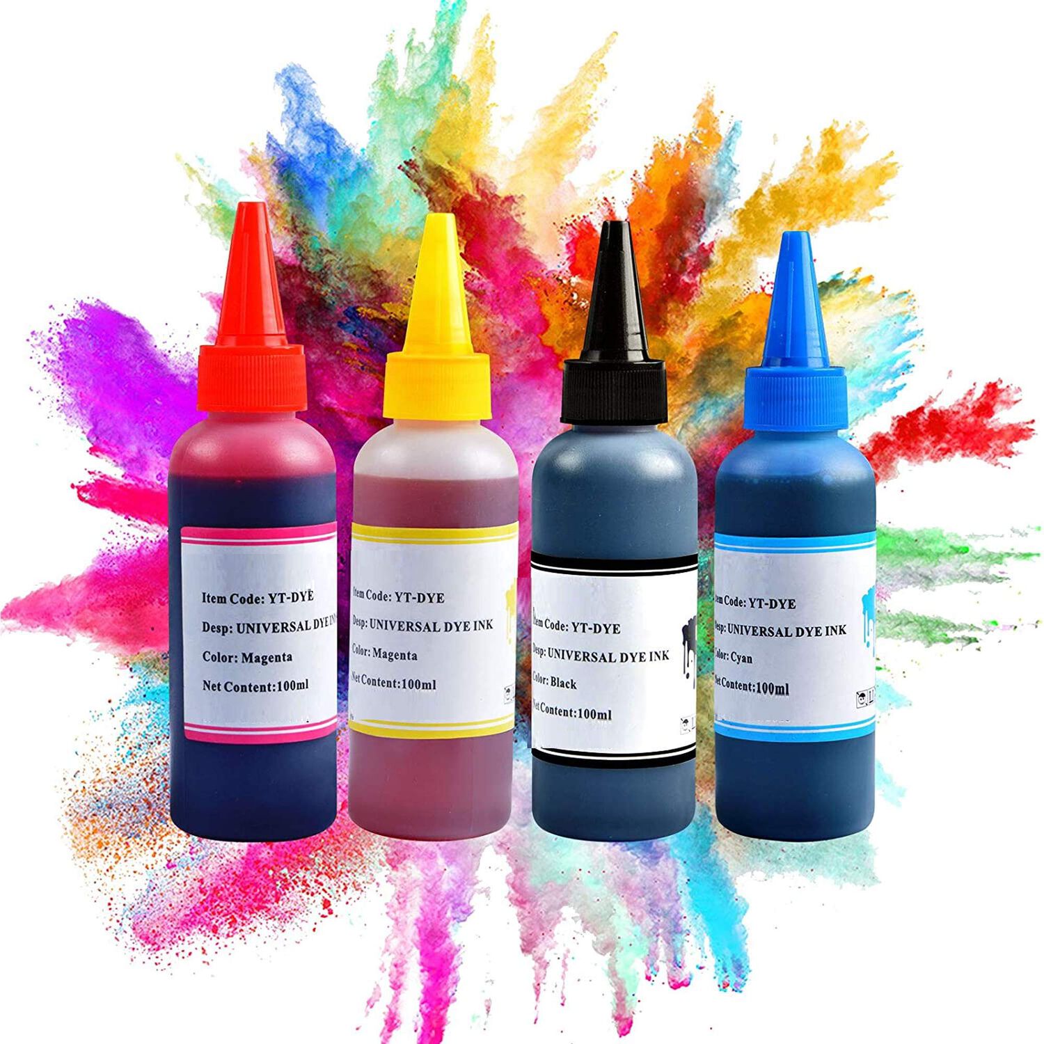 Tinta Para Recargar Impresoras 100ml Black Premium Quality image number 4.0