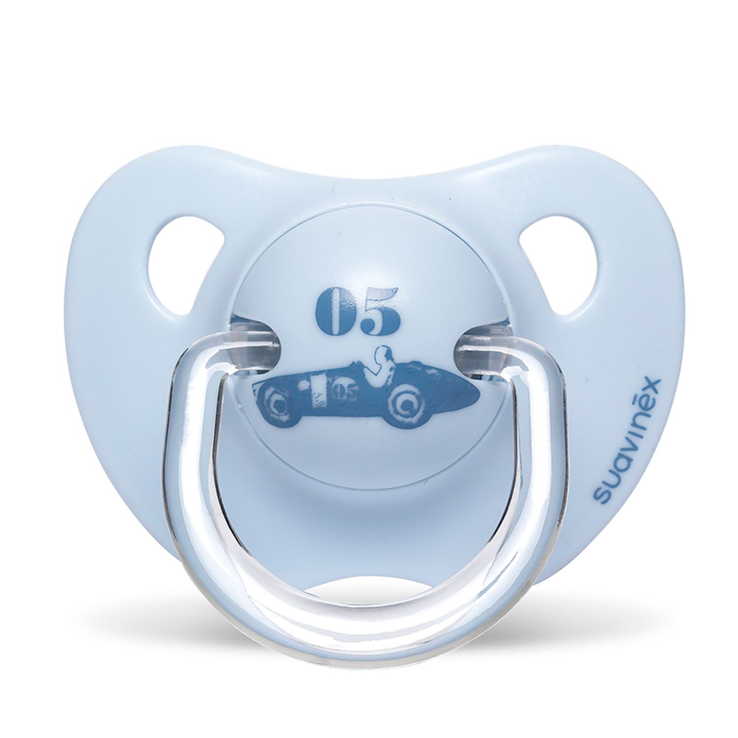 Chupete Evolution Anatomico Silicona 6-18m 2uni Toys Azul image number 1.0