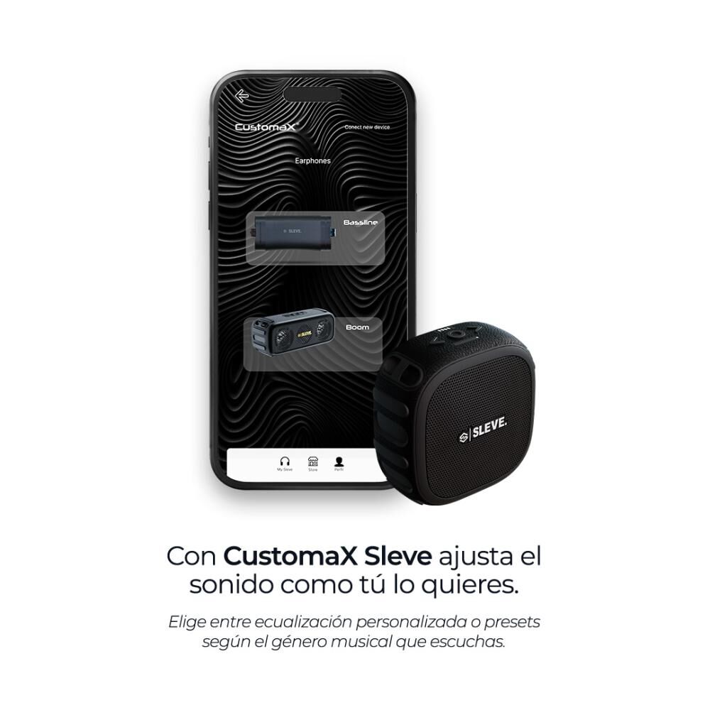 Parlante Bluetooth Sleve Boom Go image number 1.0