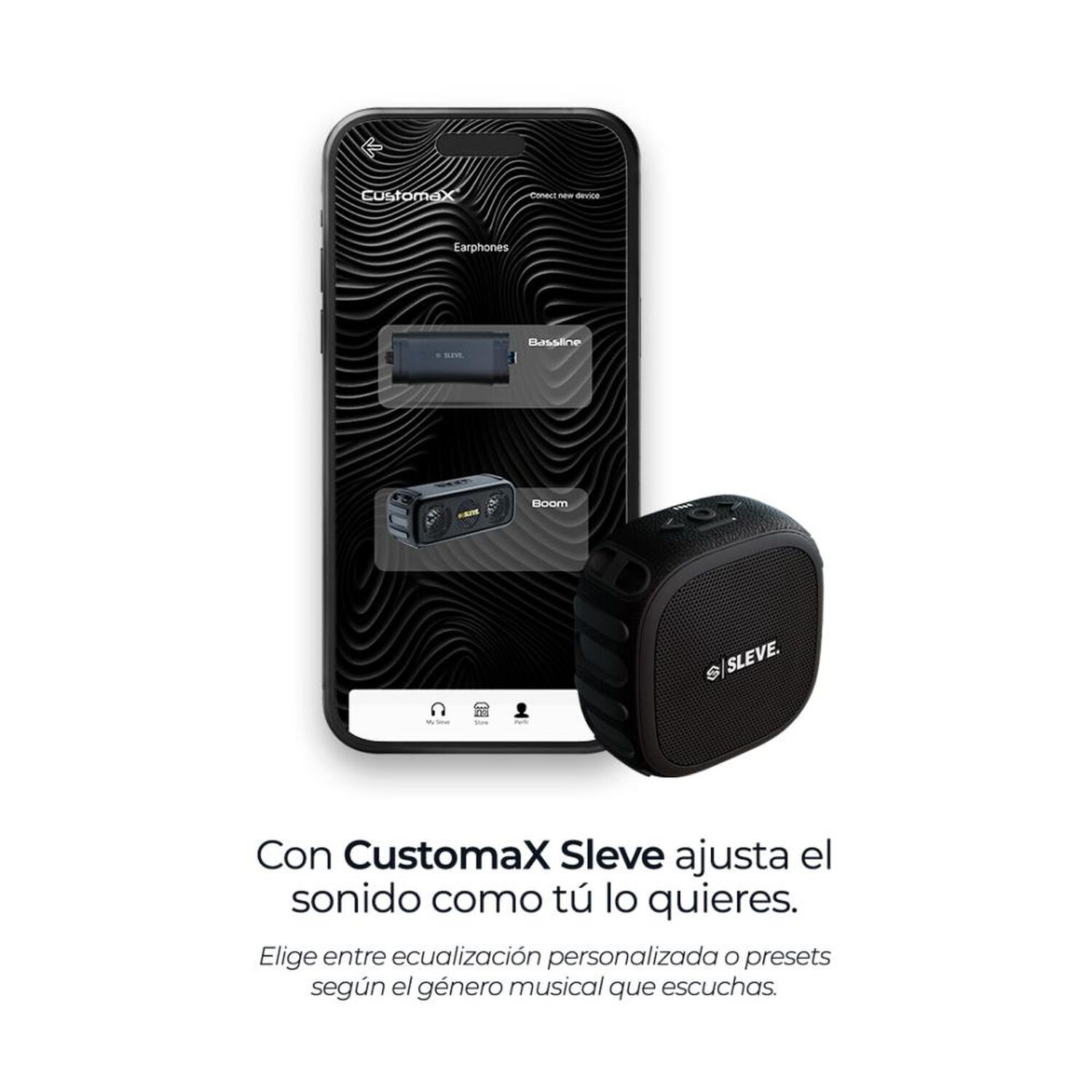 Parlante Bluetooth Sleve Boom Go image number 1.0