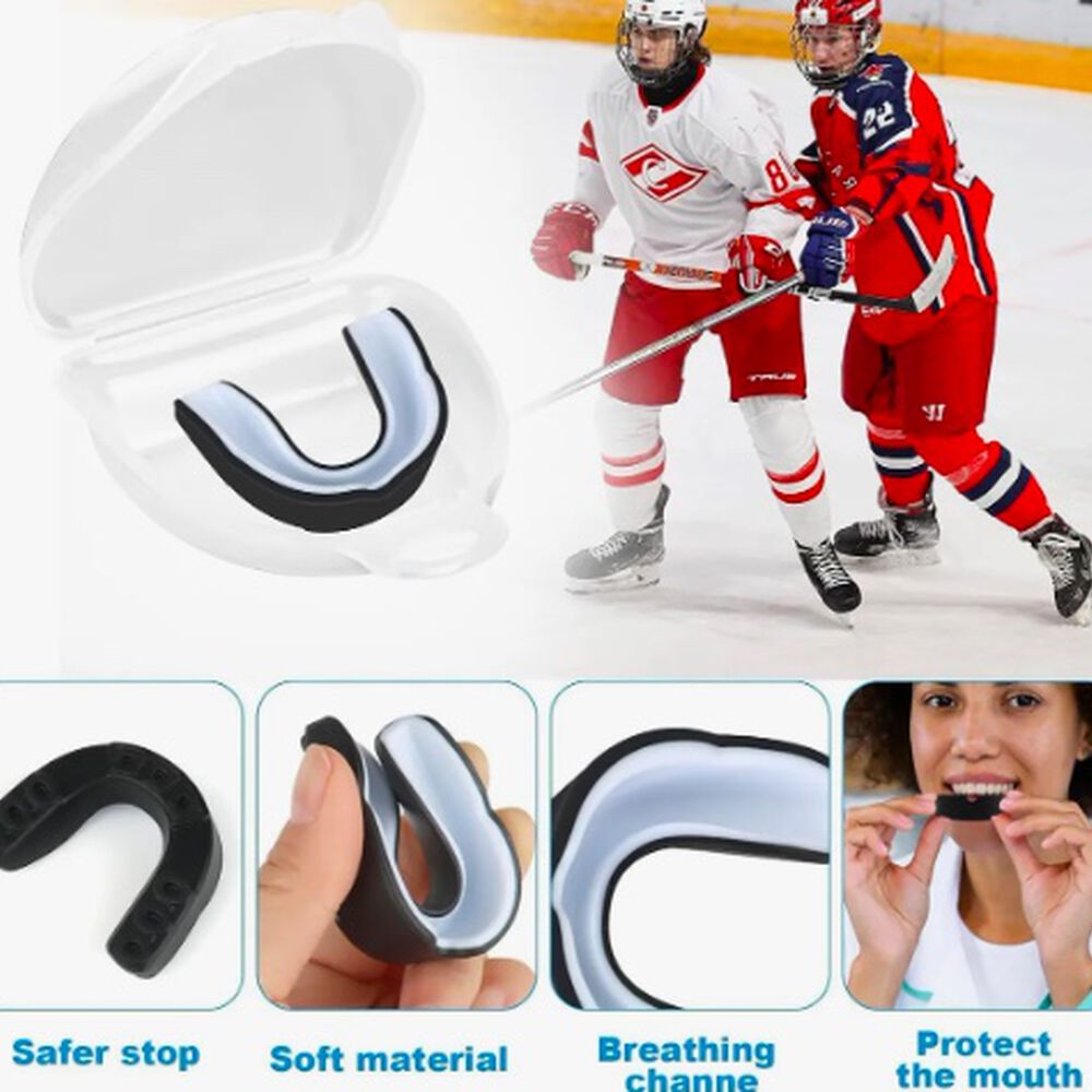 Protector Bucal Deportivo Rojo image number 3.0