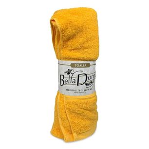 Toalla De Mano Bella Donna 70x140 Centimetros / Amarillo Doral