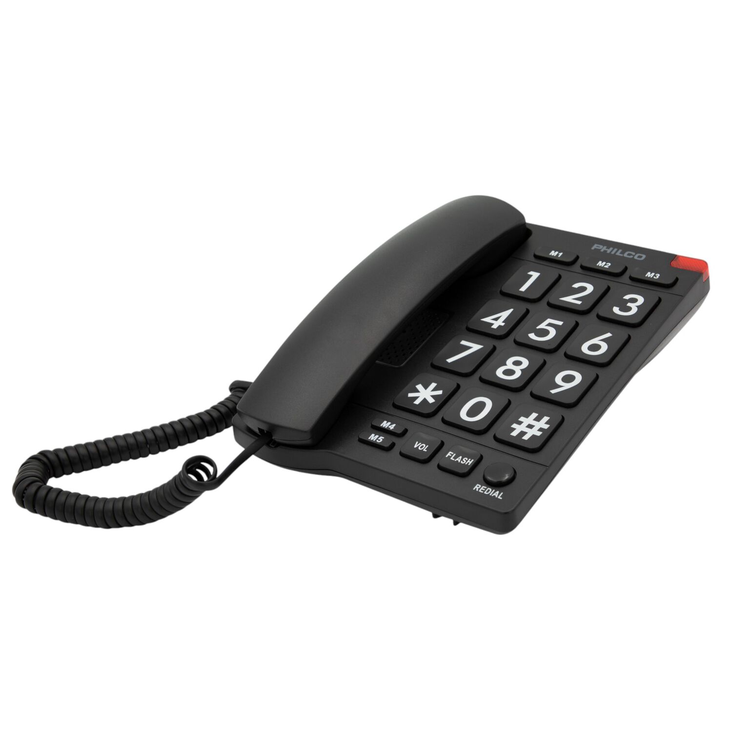 Telefono De Red Fija Adulto Mayor Con N&uacute;meros Grandes 170bk image number 2.0