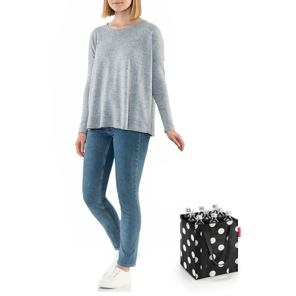 Bolsa Porta Botellas - Dots White image number 4.0
