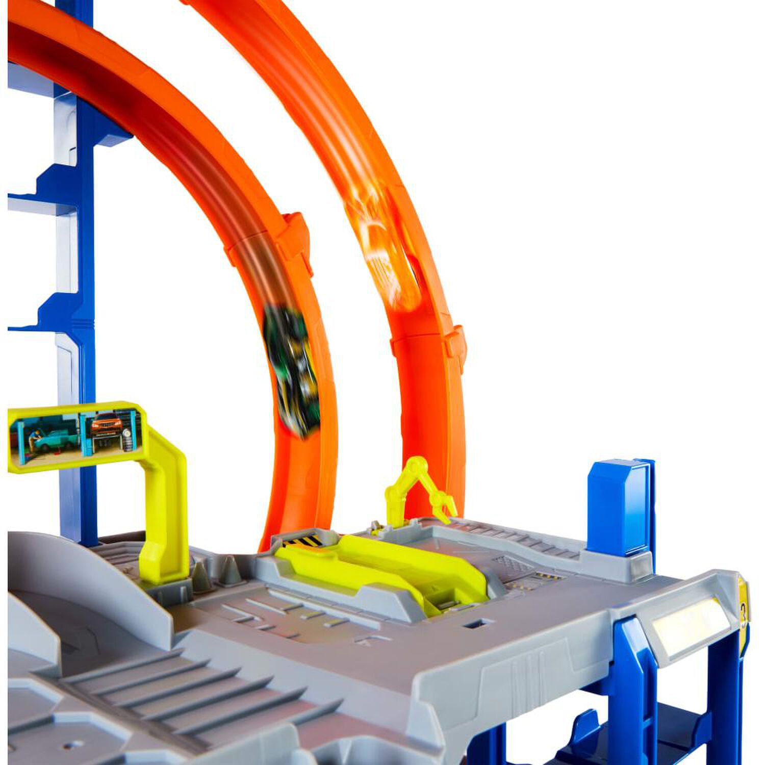 Autopista Hotwheels City Mega Garage image number 10.0