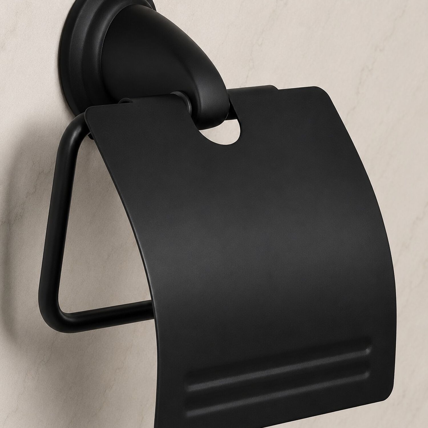 Kit Accesorios De Ba&ntilde;o 6 Piezas Modelo Notte Marca Taumm Color Negro image number 2.0