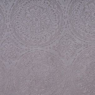 Set Cortinas Jacquard Argolla 140x220 Mandala Texturada Taup