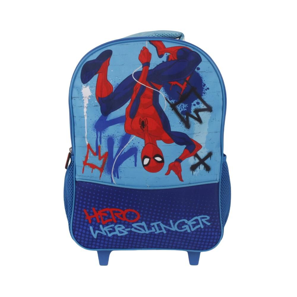 Mochila Infantil Con Ruedas 15 Spiderman 2 Diseños image number 2.0