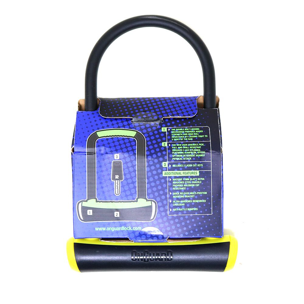 Candado Onguard Llave U-lock Ns 115x230mm image number 2.0