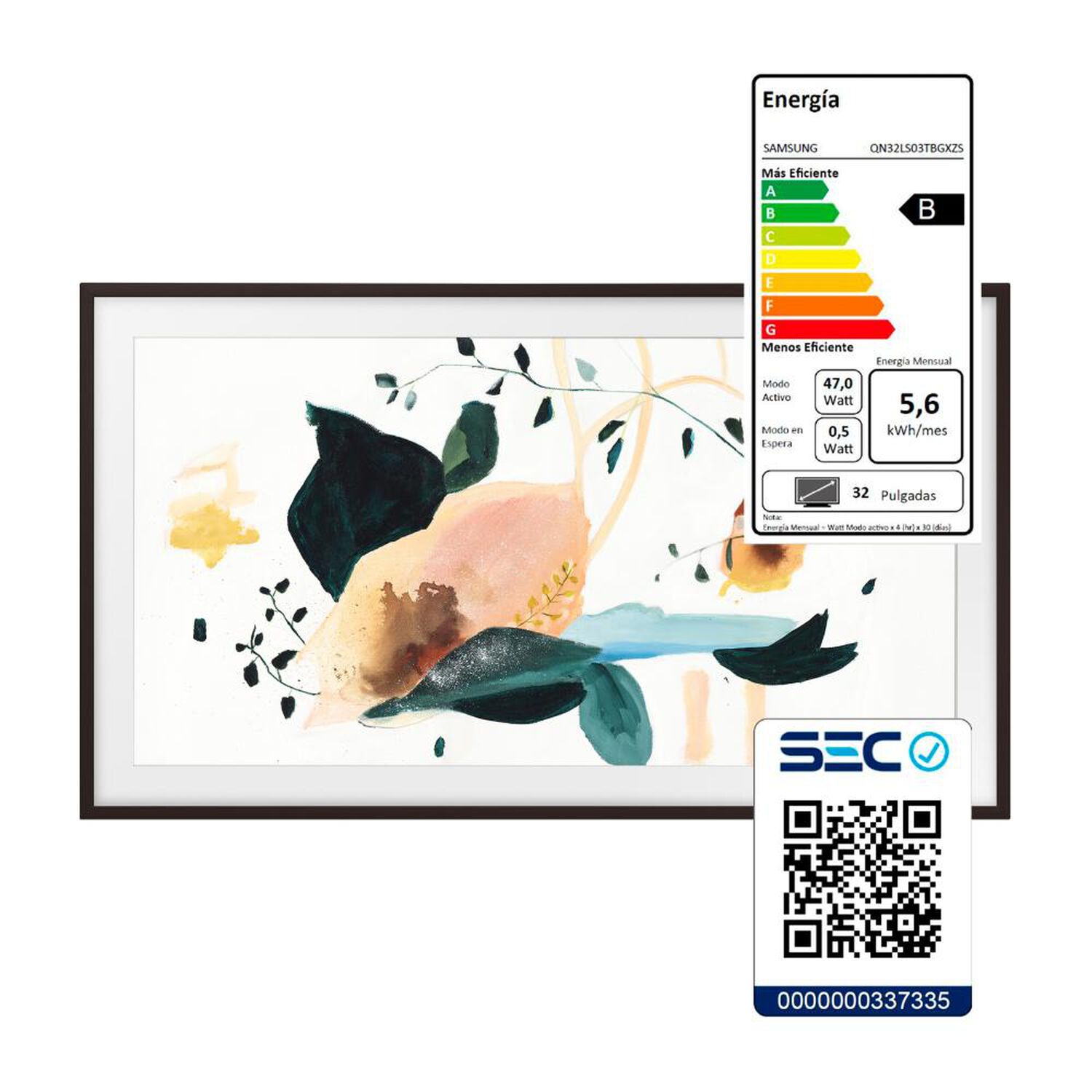 QLED Samsung The Frame / 32'' / Full HD / Smart Tv image number 12.0