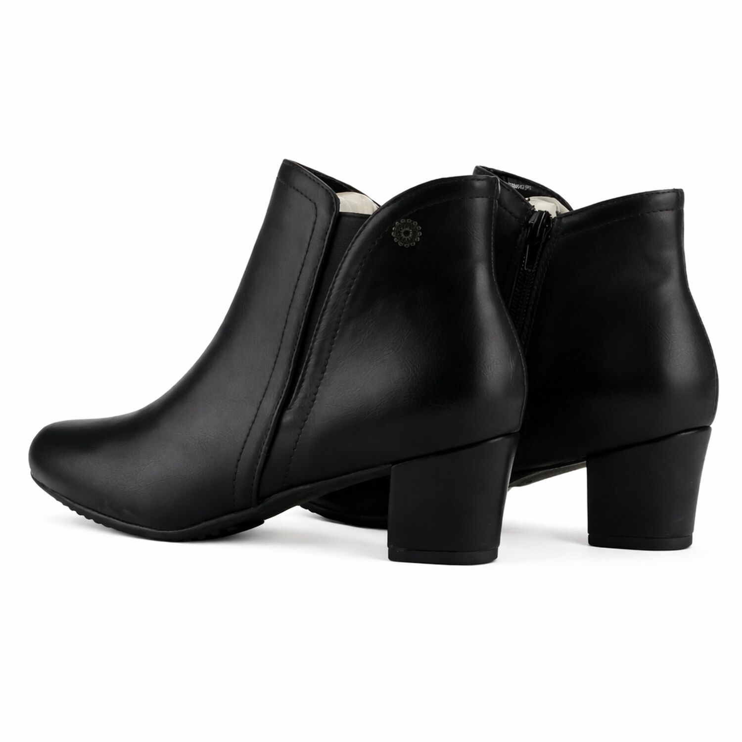 Botin Negro Mujer Casual Chalada Flexib image number 5.0
