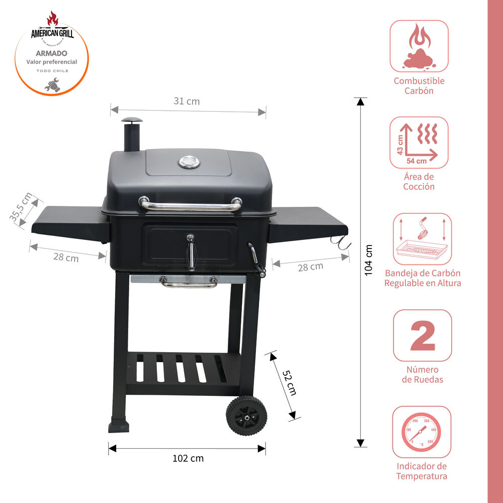 Parrilla A Carbón Chicago Black image number 1.0