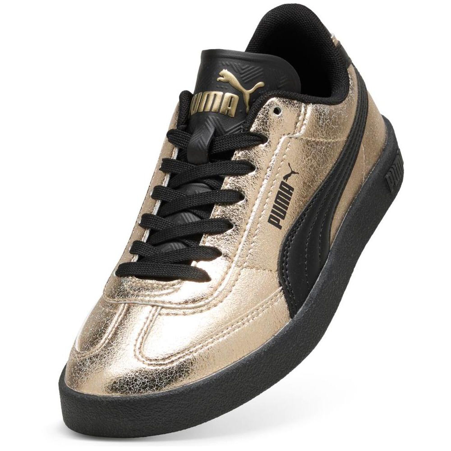 Zapatilla Puma Puma Club Ii Era Metallic Whisper Mujer Dorado image number 5.0