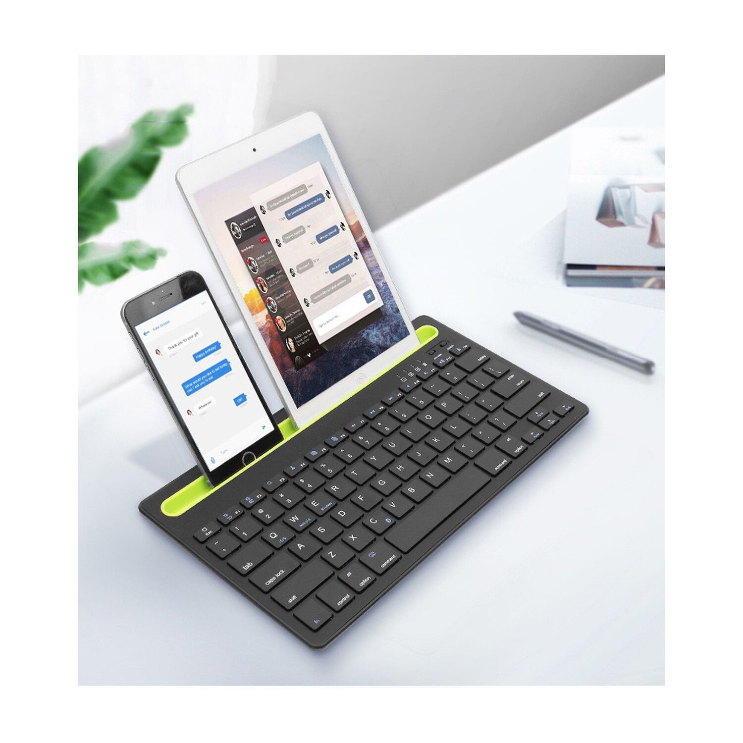 Teclado Inal&aacute;mbrico Bluetooth Multi Plataformas / Smart Tv image number 9.0