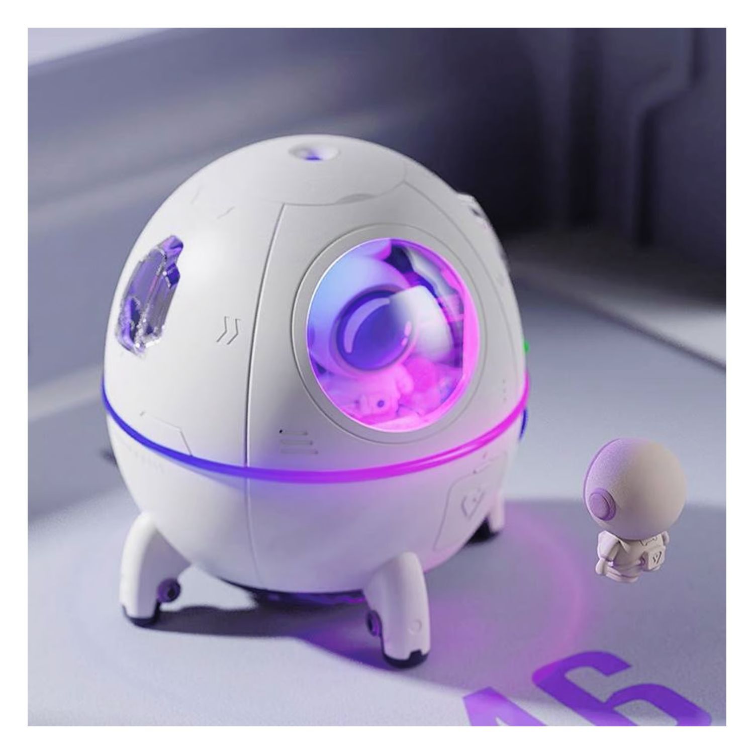 Pack Humidificador Nave Espacial + 6 Esencias Aromaticas image number 3.0