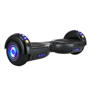 Hoverboard Pro Bluetooth Luces 6,5" 12 Km/h Negro