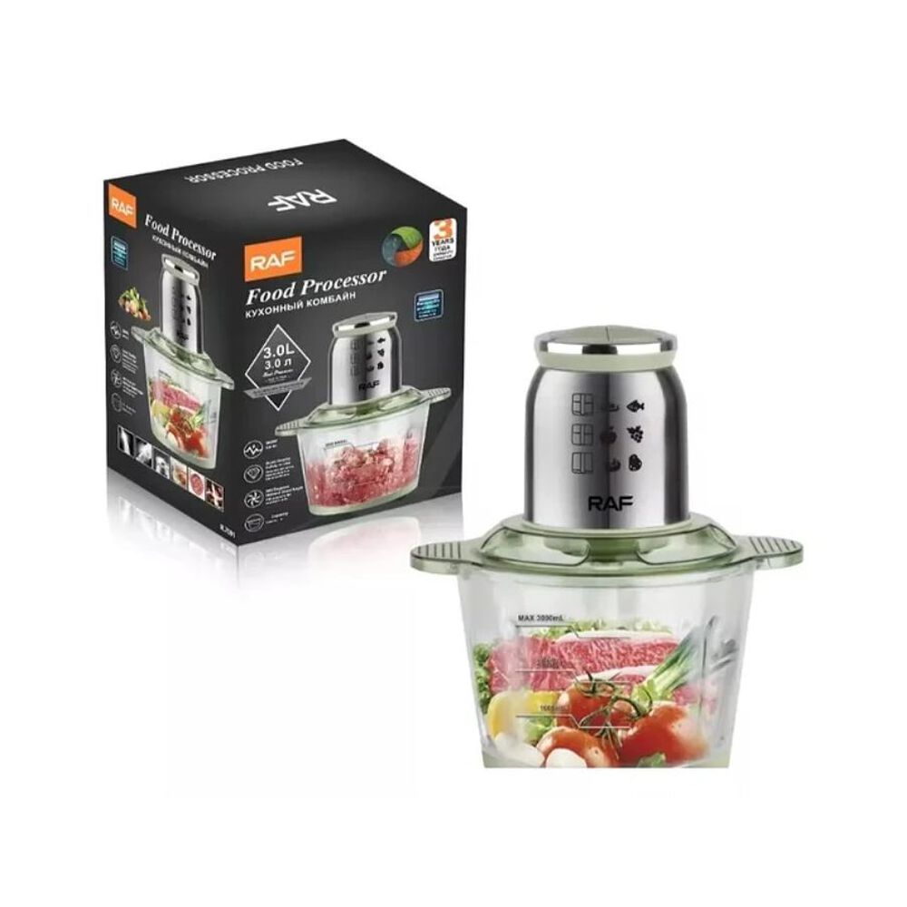 Mini Procesador De Alimentos 300w Picadora 3l R7001 image number 0.0