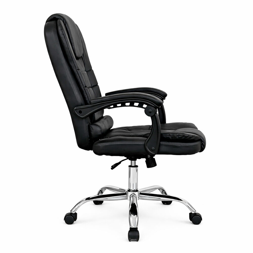 Silla Escritorio Gerencial Praga Ergon&oacute;mica Negra image number 6.0