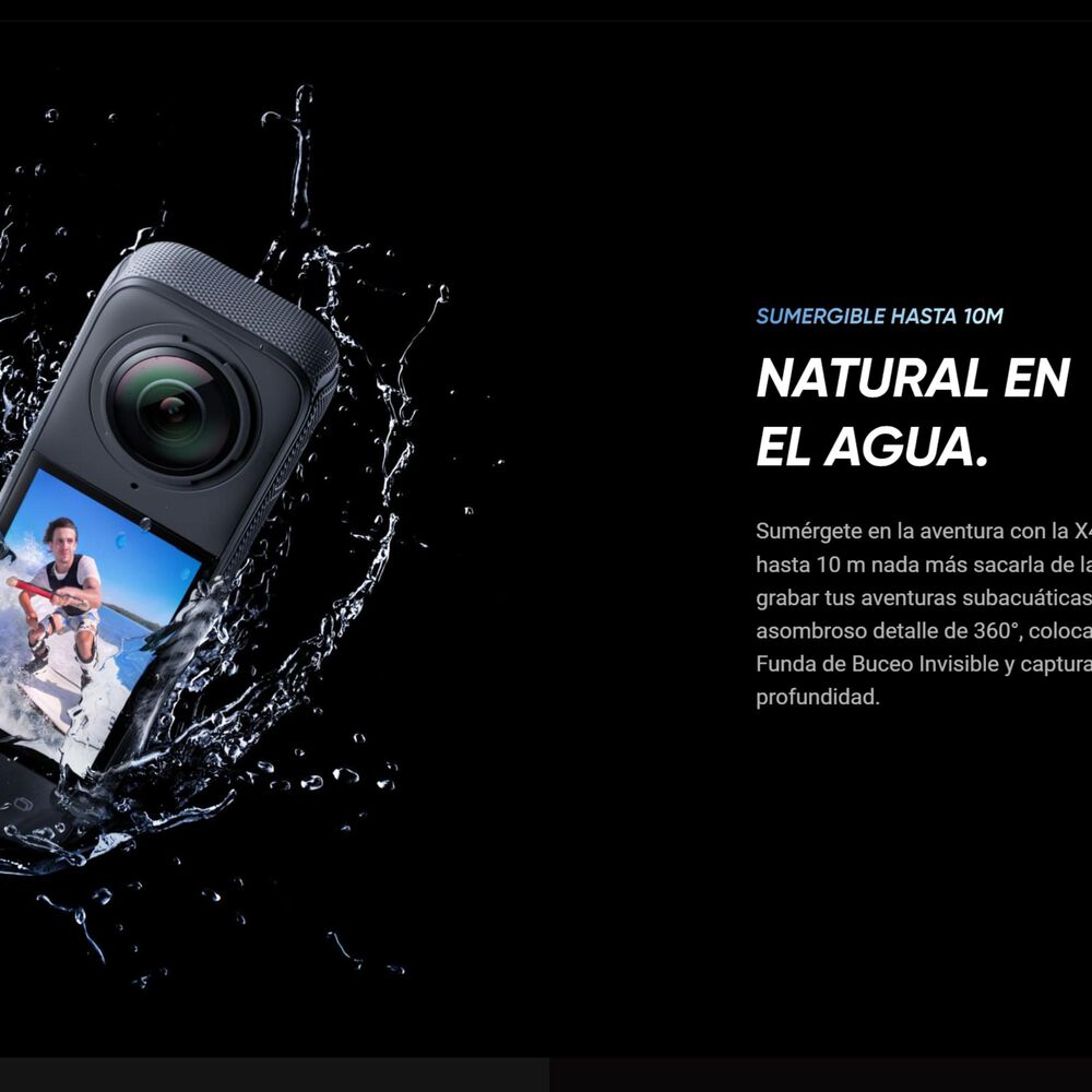 Insta360 X4 - Bastón Invisible + Protector De Lentes + Memoria 256gb image number 2.0
