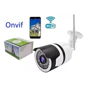 Cámara Ip Wifi Exterior 1080p Angular 180 Con Audio