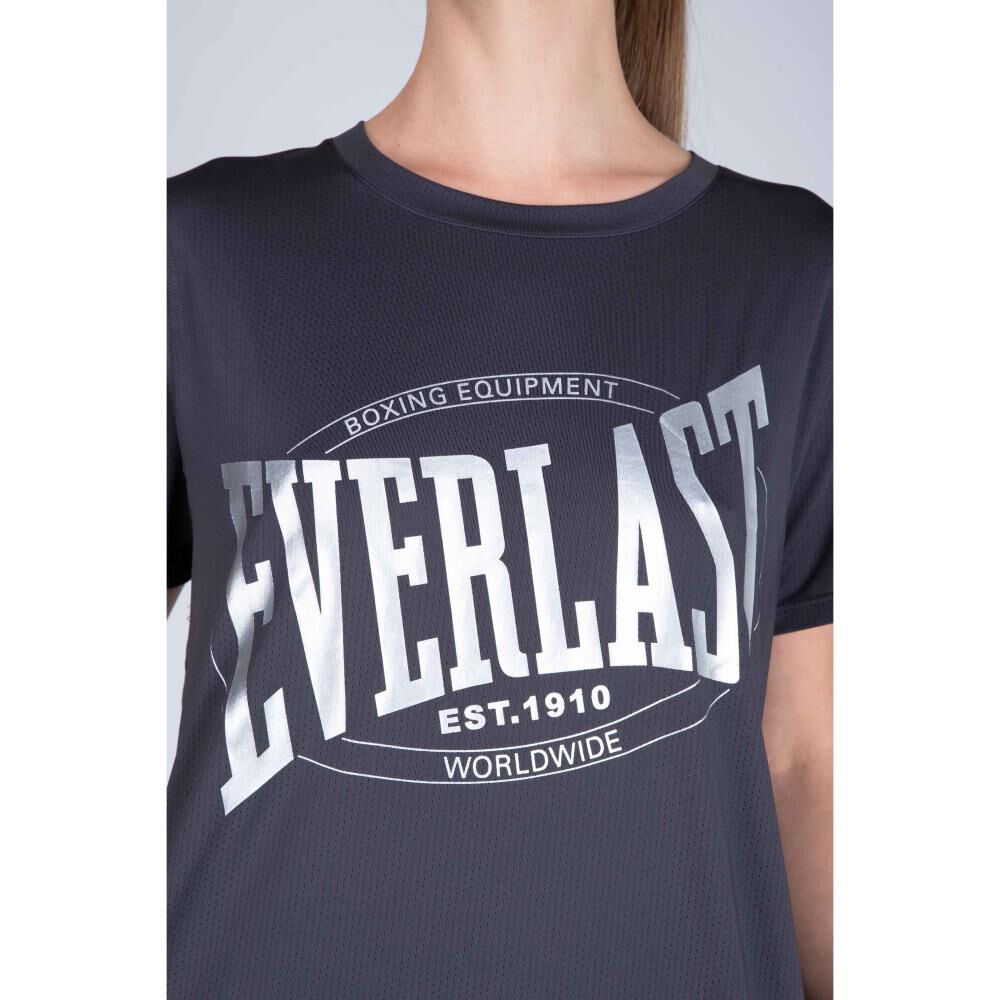 Polera M/c Mujer Basic Everlast image number 2.0