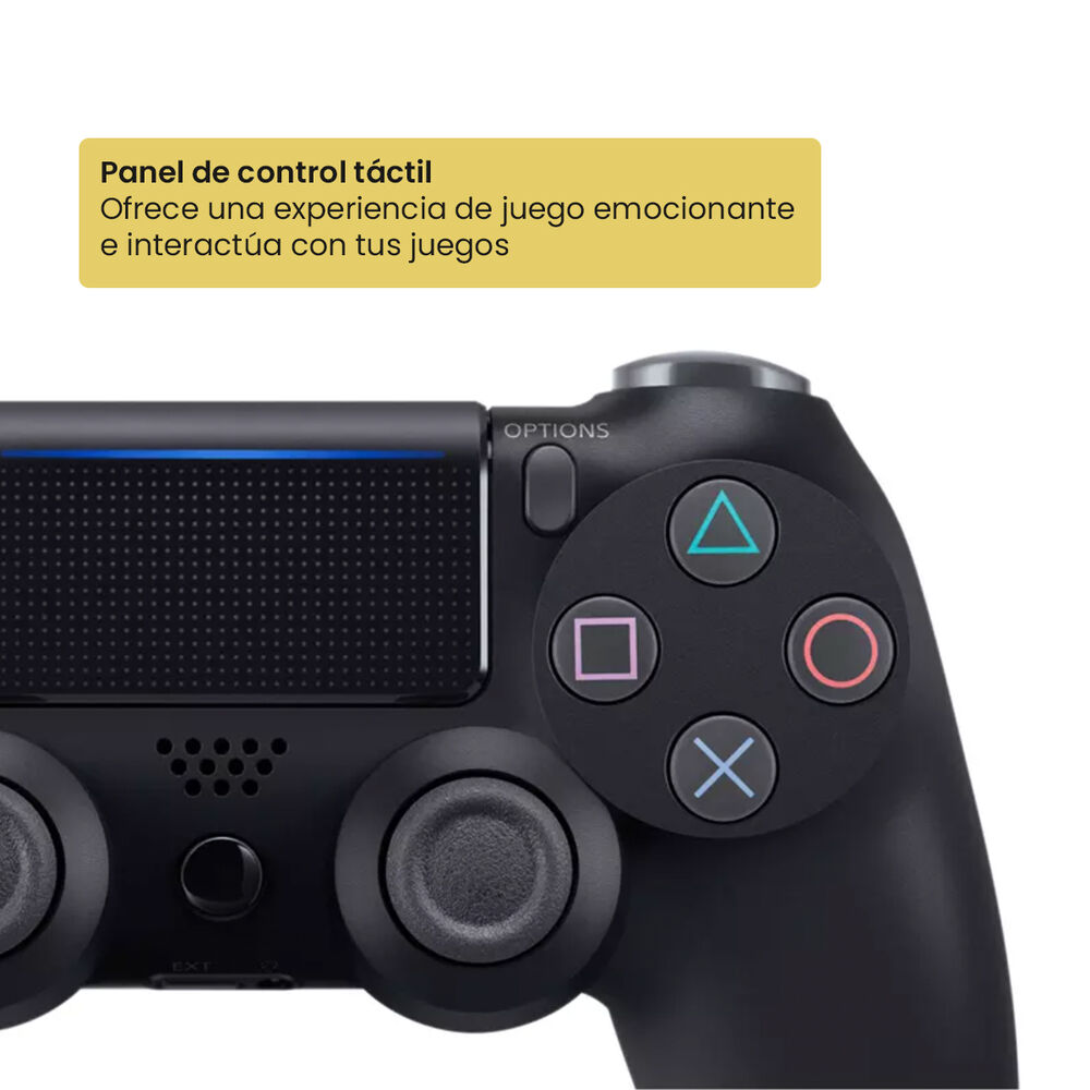 Control Joystick Inalámbrico Doble Shock P4 Negro Levo image number 4.0