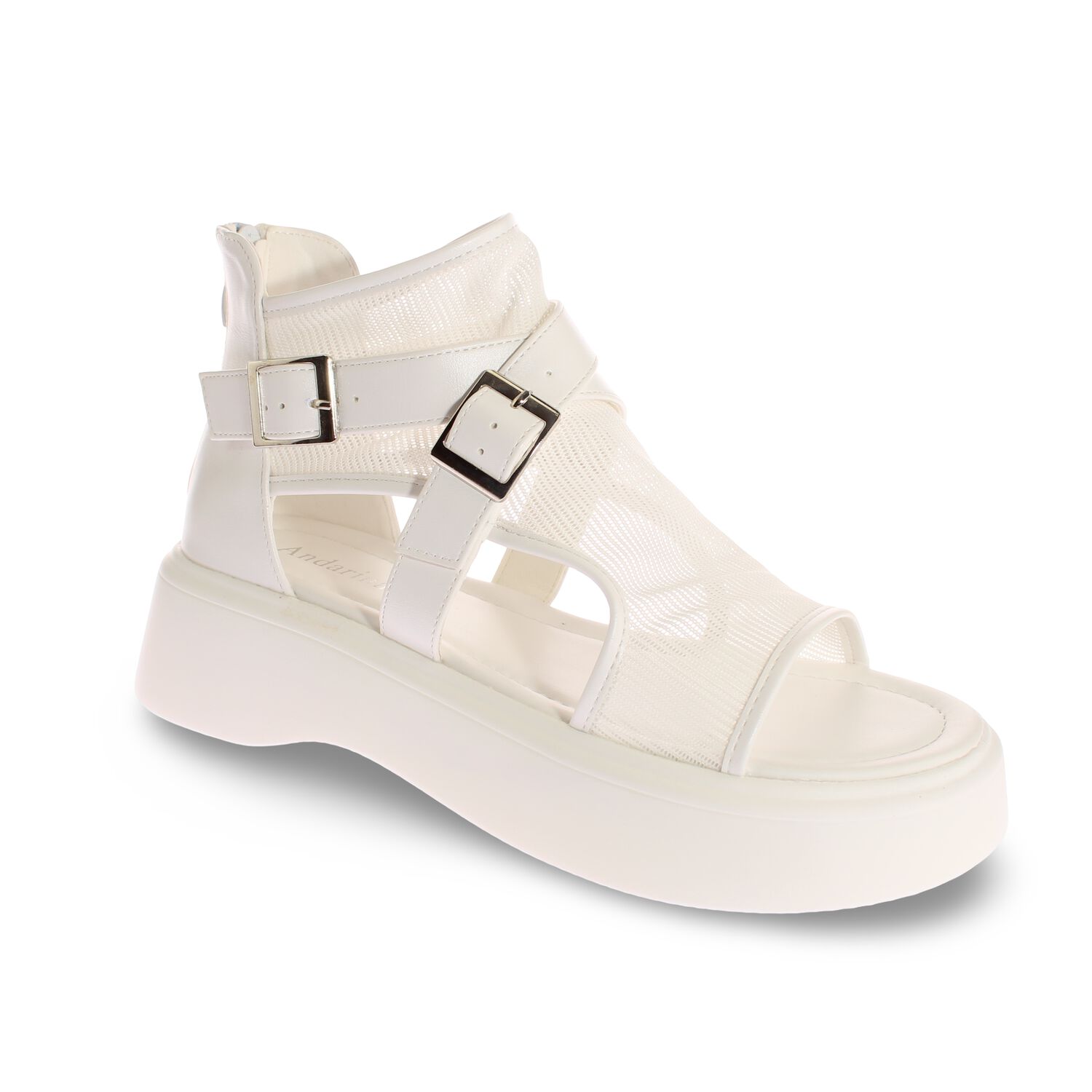 Sandalia Plataforma Blanco Andarina Art. 50676blanco image number 0.0