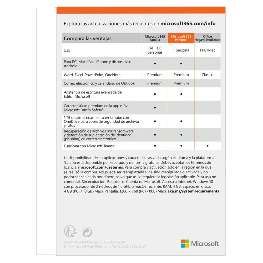 Microsoft Office 365 Personal image number 1.0