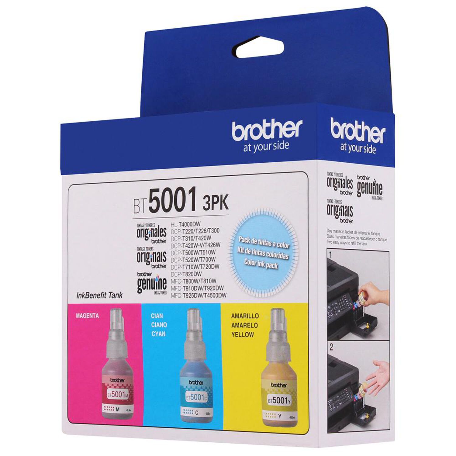 Tinta  Brother BT5001CMY image number 4.0