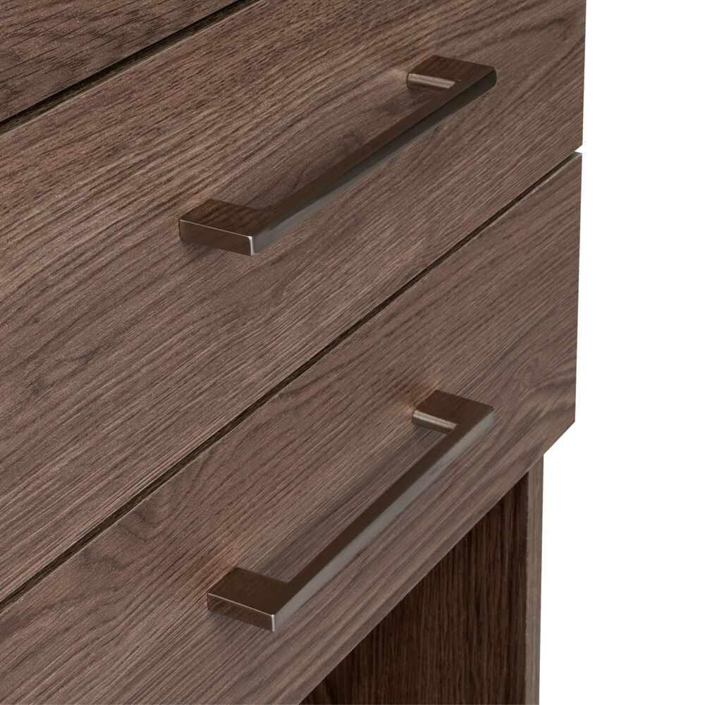 Escritorio Fm Con 2 Cajones Caf&eacute; Oscuro 75x120x45,7 Cm image number 5.0