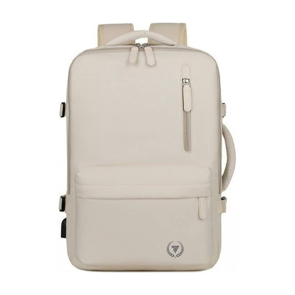 Mochila De Viaje Expandible 39 L Off White Titanfit image number 0.0