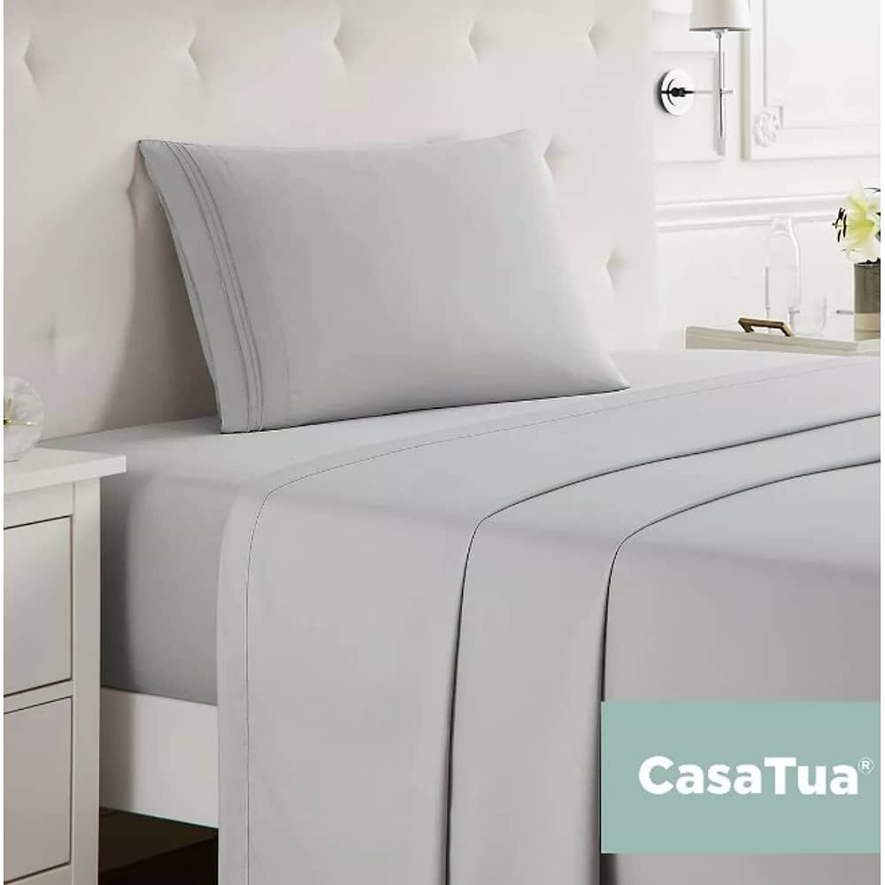 Sabana 1800 Hotel Ultra Suave + Funda Bordada Varias Medidas image number 1.0