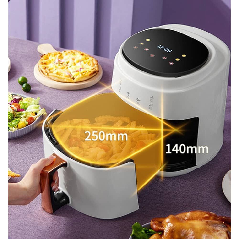 Freidora De Aire El&eacute;ctrica Inteligente De 8l Air Fryer image number 6.0