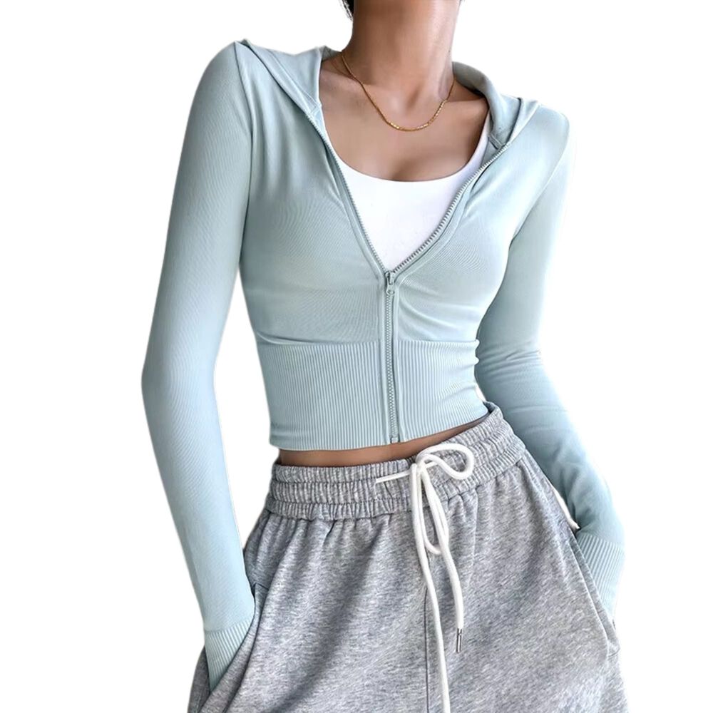 Poleron Manga Larga Con Capucha image number 2.0