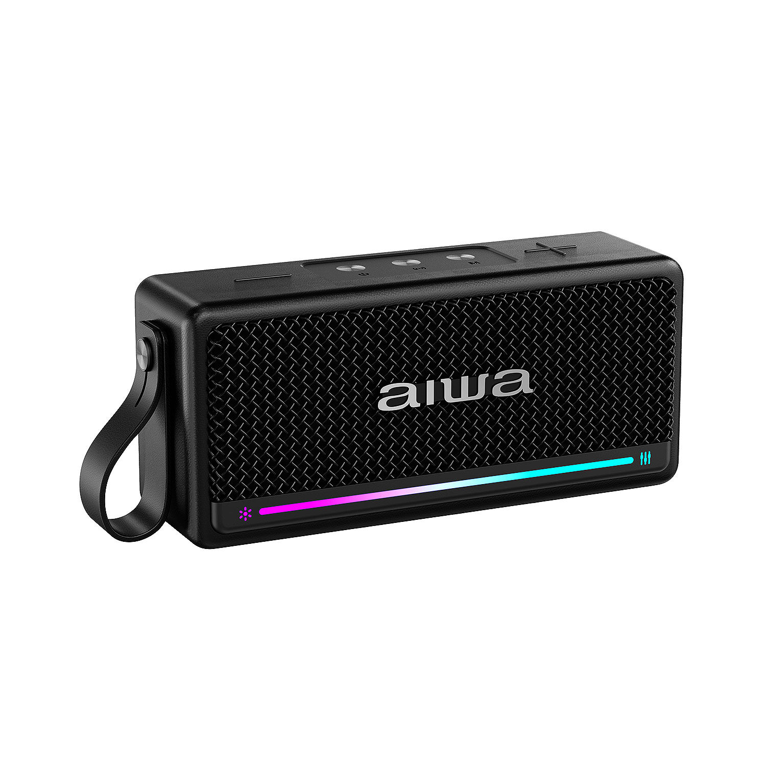 Parlante Inal&aacute;mbrico Bluetooth Port&aacute;til Funci&oacute;n Tws 20w Radio Fm Awq5 Negro image number 2.0