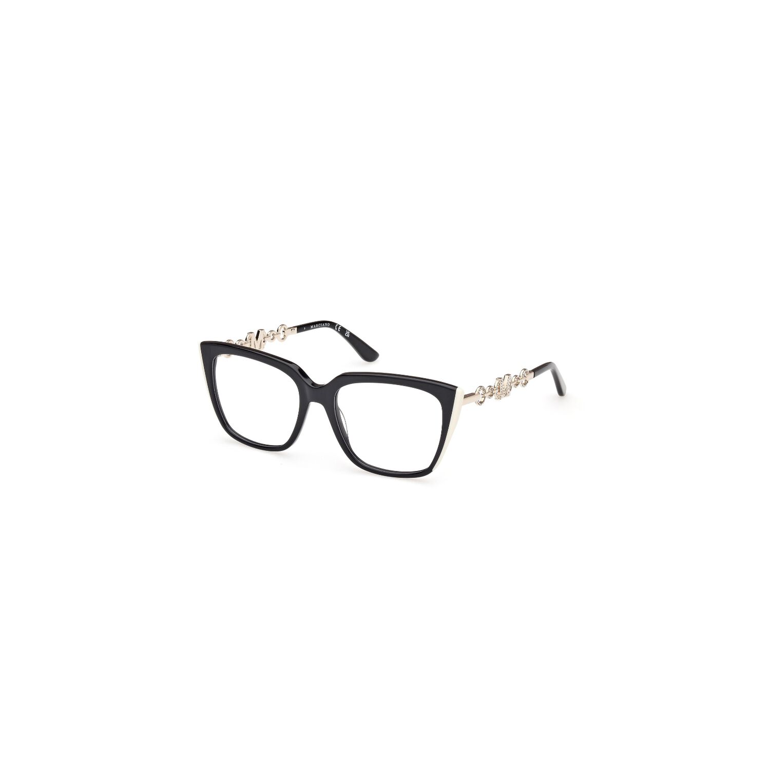 Lentes &Oacute;pticos Negro Brillante Guess By Marciano image number 1.0