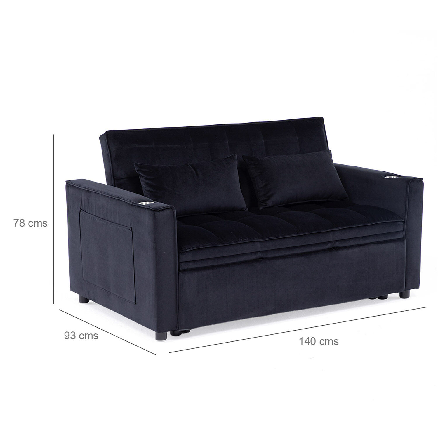 Sof&aacute; Cama 2 Cuerpos Moderno Dallas Kmp1 image number 2.0