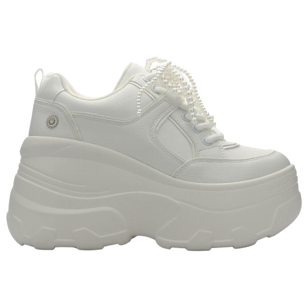 Zapatilla De Mujer De Color Blanco Urbano Chalada Nake-3 image number 0.0