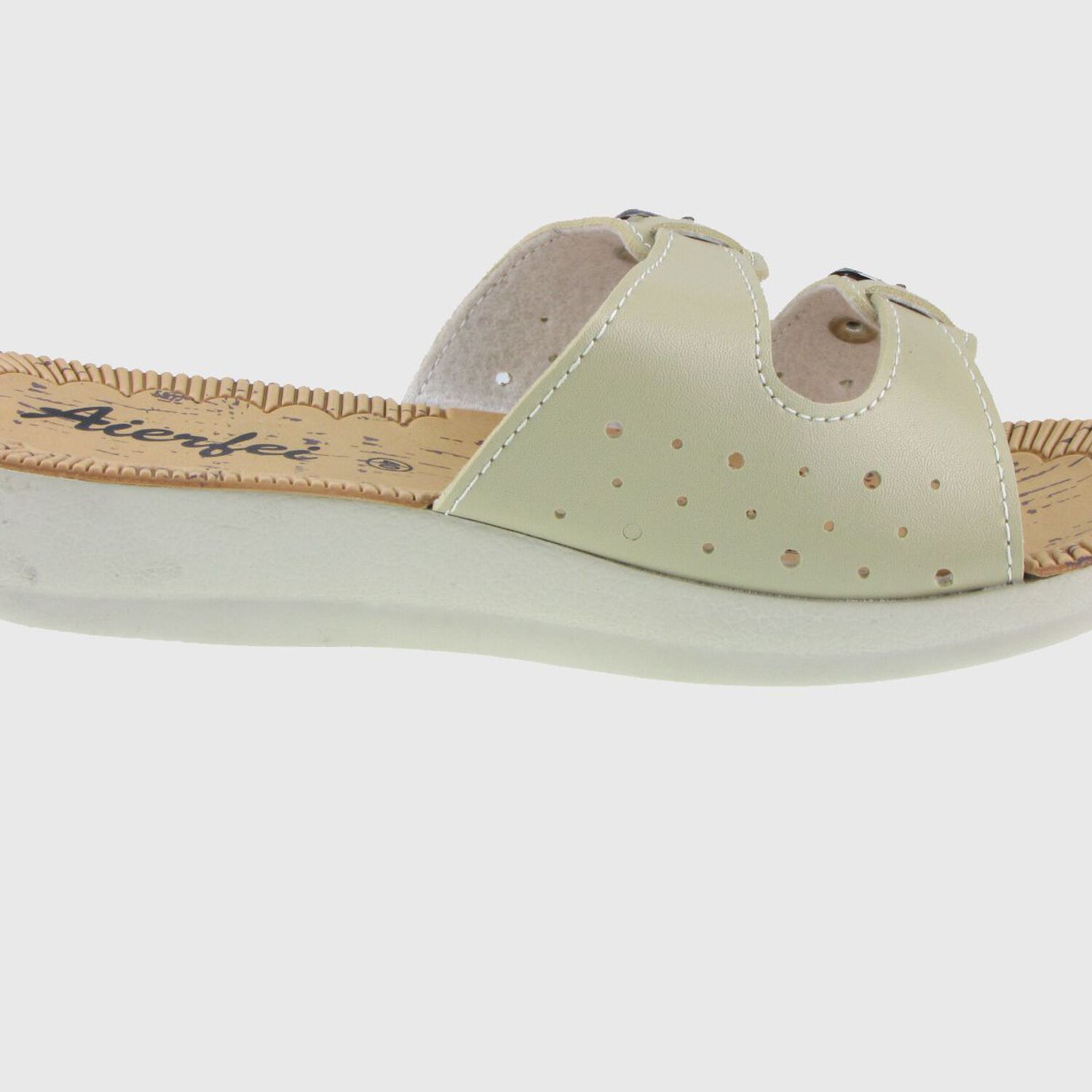 Sandalia Descanso Beige V&iacute;a Franca Art. 58062beige image number 3.0