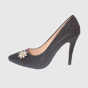 Zapato Taco Negro Mia Mia Art. 55821black