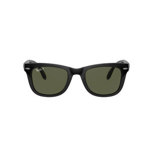 Lentes De Sol Wayfarer Folding Negro Polarizados Ray-ban