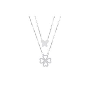 Collar Lp3826-1/1 Lotus Silver Mujer Trendy