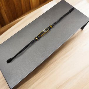 Pulsera De Hombre Cat J001b10119 Dorado-negro