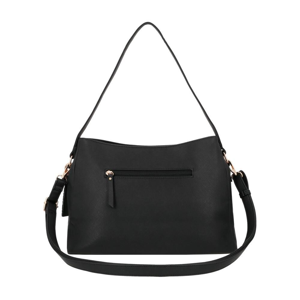 Cartera De Hombro Secret Buzios Sc6 L Negro image number 2.0