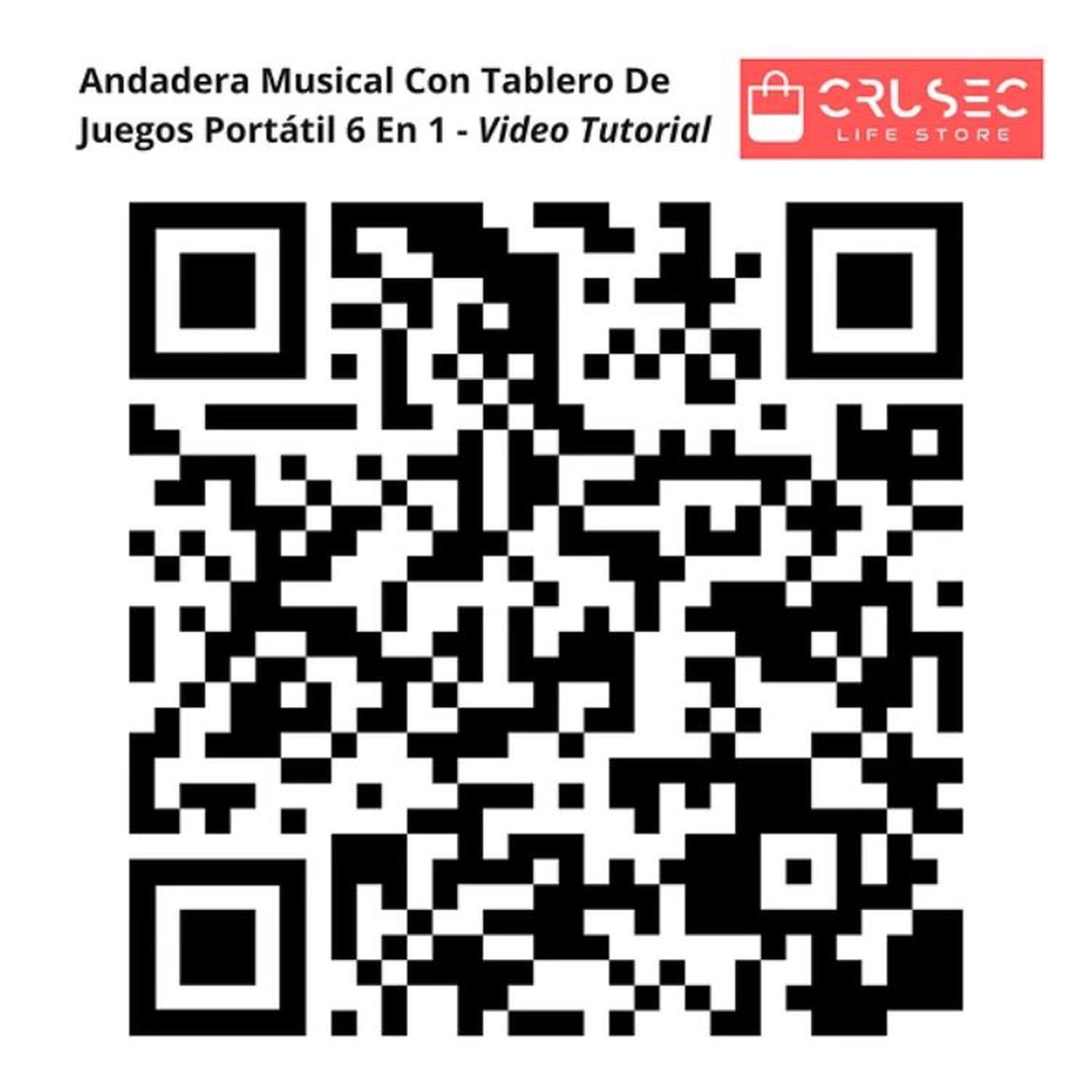 Andadera Musical Con Tablero De Juegos Port&aacute;til 6 En 1 image number 5.0