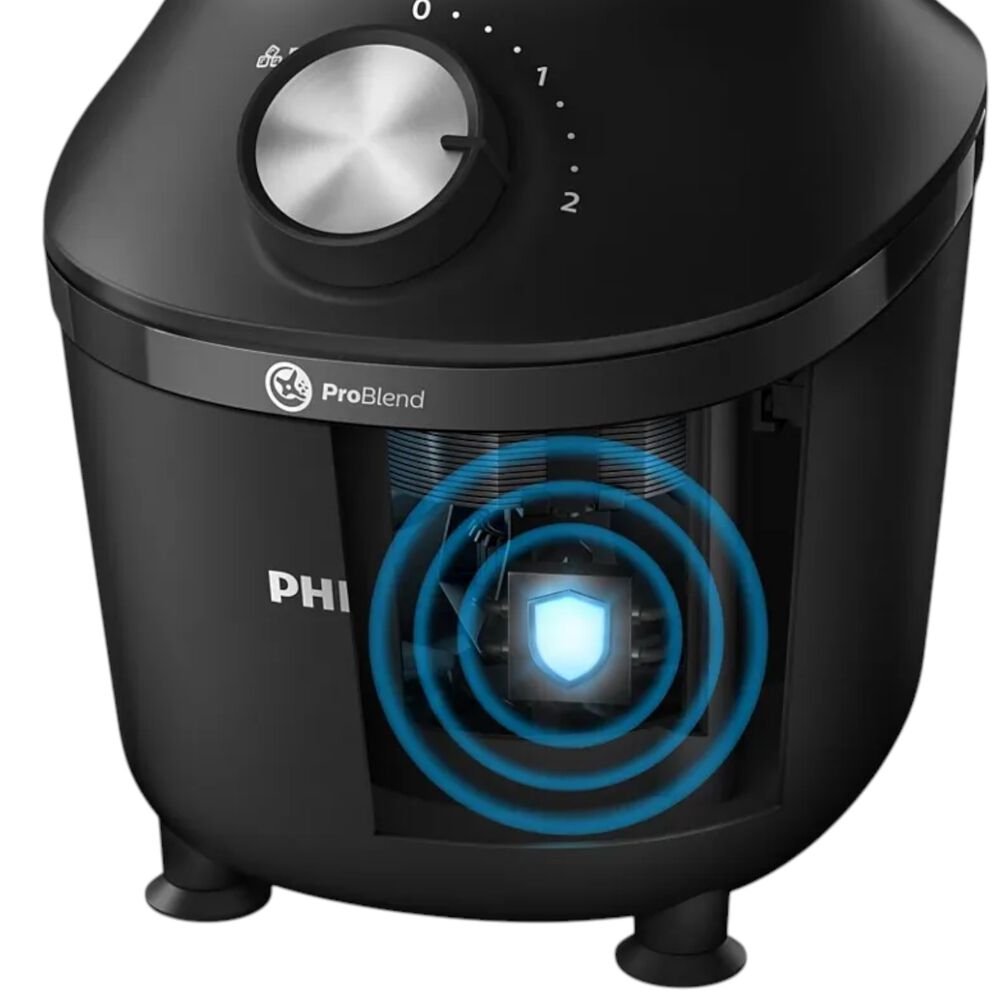 Licuadora Philips 600w Con Jarra De Vidrio Problend Hr2291 image number 6.0