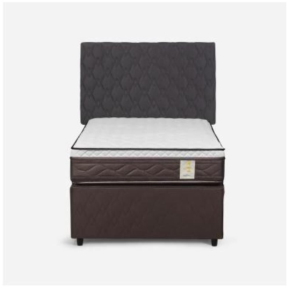 Cama Nido Rosen New Style 4 Plus / 1.5 Plazas / Base Normal + Respaldo image number 5.0