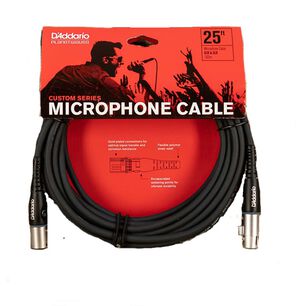 Cable Micr&oacute;fono Xlr 7,6mts. Pw-ms-25 Daddario