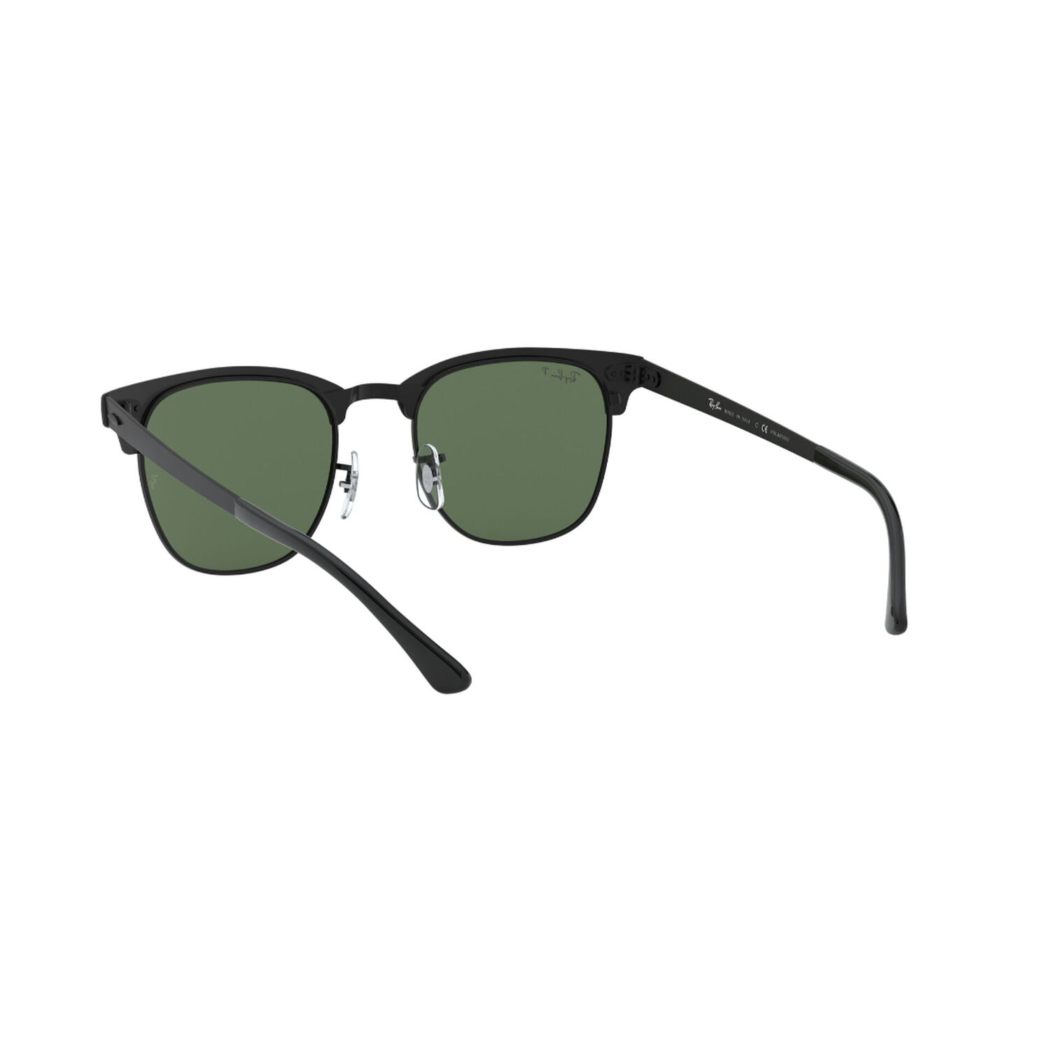 Lentes De Sol Clubmaster Metal Negro Mate Polarizados Ray-ban image number 5.0